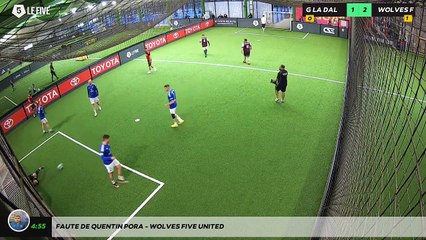 Faute de Quentin Pora - WOLVES FIVE UNITED