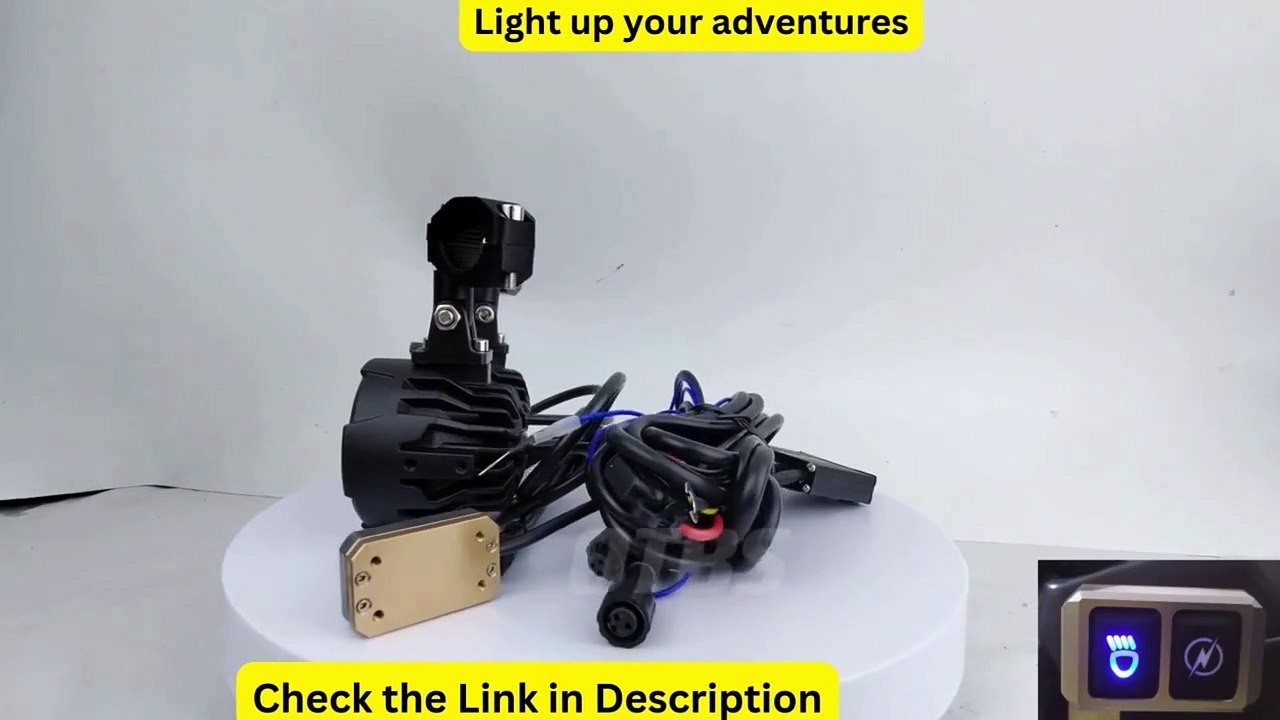 Light up your adventures R1200GS 40W Motorcycle LED Fog Lights Auxiliary Assembliy