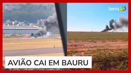 Piloto morre em queda de avião de pequeno porte no interior de São Paulo