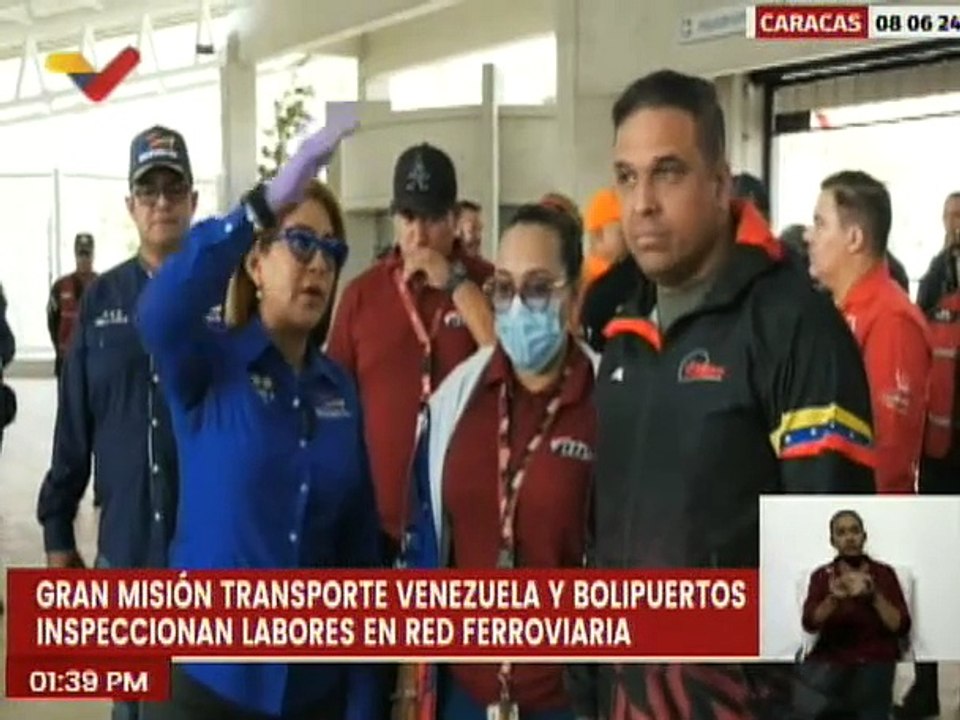 Caracas | Gobierno nacional optimiza infraestructura del Sistema Ferroviario Ezequiel Zamora