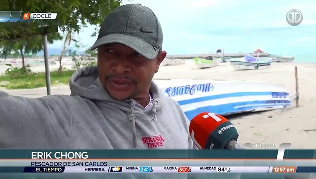 Reportan daños por fuertes oleajes en Coclé y Panamá Oeste