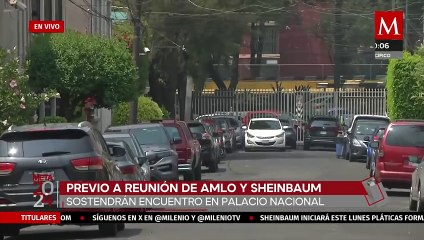 Claudia Sheinbaum asegura estar emocionada previo a reunirse con AMLO en Palacio Nacional