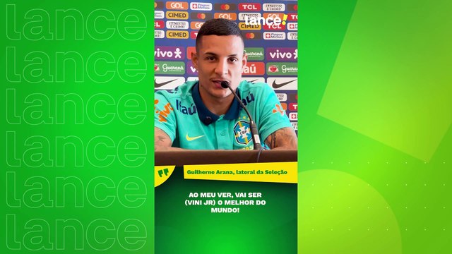 Guilherme Arana fala sobre Bola de Ouro Ao meu ver, Vini vai ser Bola de Ouro