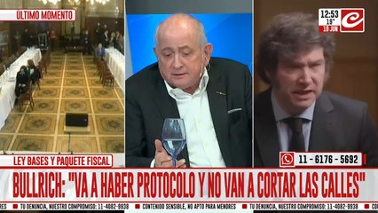 Ley Bases y paquete fiscal: el miércoles se debatirá en el Senado