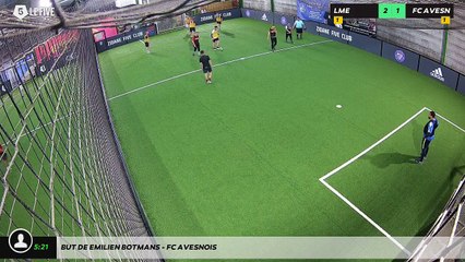 But de Emilien Botmans - FC AVESNOIS