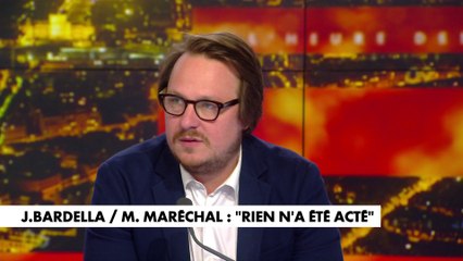 Geoffroy Lejeune : «Celui qui va porter la responsabilité de la division, en ce moment, sera balayé par les électeurs»