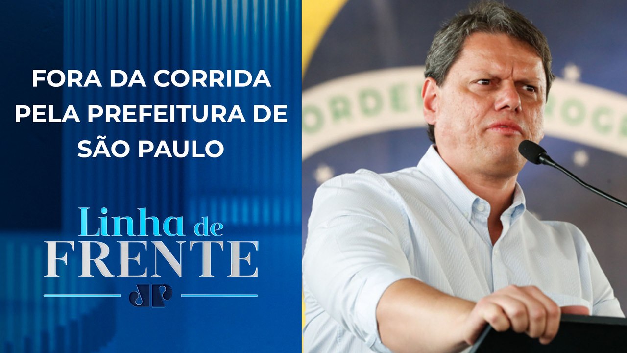 Tarcísio de Freitas tem certeza que ficará no governo de São Paulo | LINHA DE FRENTE