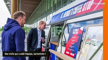 Le prince William surprend avec un conseil de son fils Louis, destiné à l'équipe d'Angleterre de football