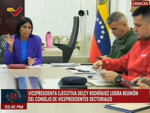 Vicepresidentes sectoriales evalúan avance y cumplimiento del 1x10 del Buen Gobierno y Bricomiles
