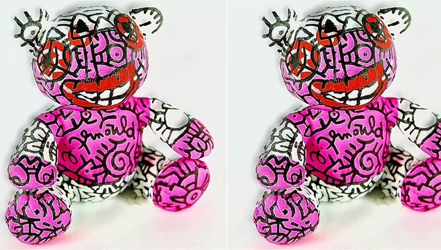 TEDDY BEAR CONTEMPORAIN JAK ARNOULD ©ADAGP