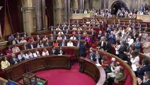 Josep Rull, elegido nuevo presidente del Parlament con el apoyo de Junts, ERC y CUP