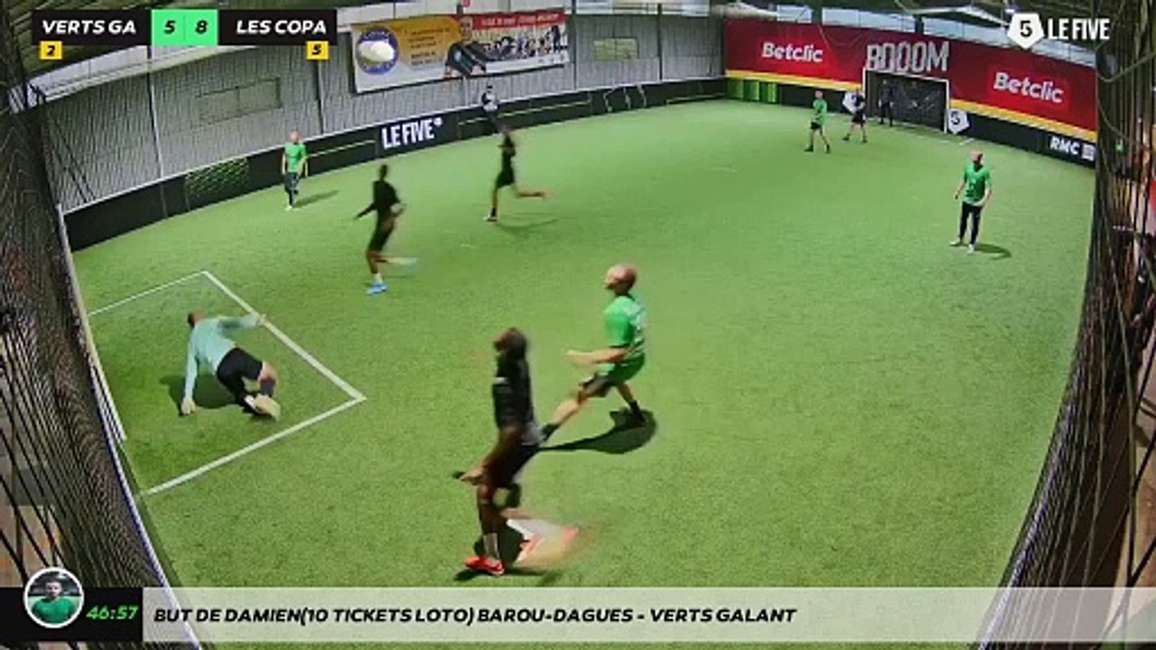 But de Damien(10 tickets LOTO) Barou-dagues - VERTS GALANT