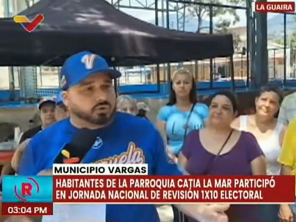 La Guaira | Habitantes del mcpio. Vargas participaron en la jornada de verificación de la maquinaria 1X10
