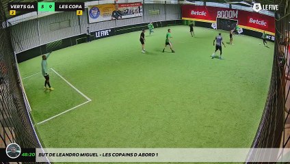 But de Leandro Miguel - LES COPAINS D'ABORD 1