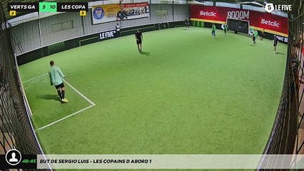 But de Sergio Luis - LES COPAINS D'ABORD 1