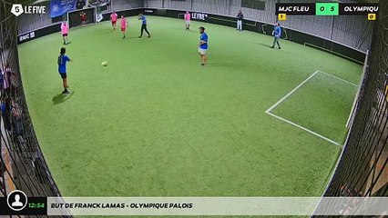 But de Franck Lamas - OLYMPIQUE PALOIS