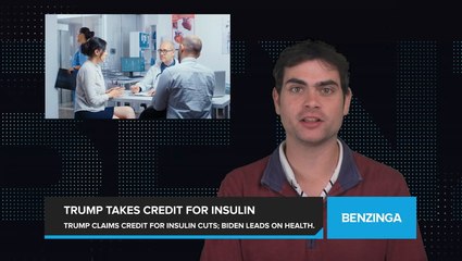 Download Video: Former President Trump Takes Credit for Insulin Price Reductions, as Biden Leads on Health Care Issues in Polls