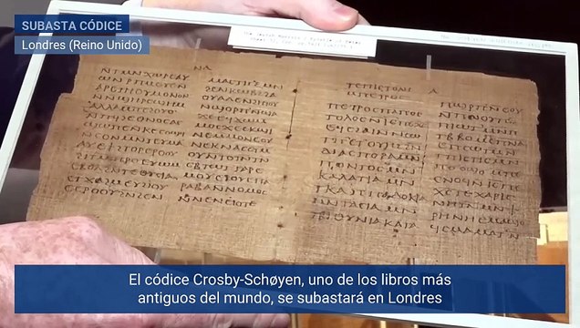 El más antiguo de la Biblia: descubren al público un manuscrito del siglo III con textos de San Pedro