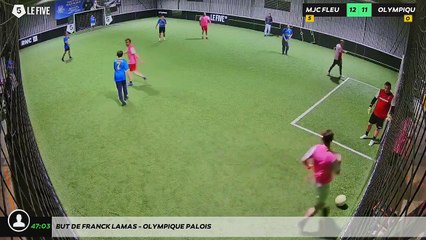 But de Franck Lamas - OLYMPIQUE PALOIS