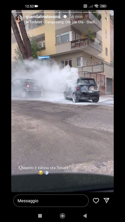 la smart va a fuoco
