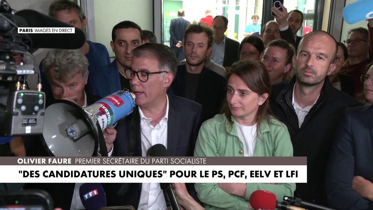 Olivier Faure, à propos de l'union des gauches : «Nous sommes un pays qui se lève pour dire non à l'extrême droite et pour dire oui à la démocratie, oui à la gauche»