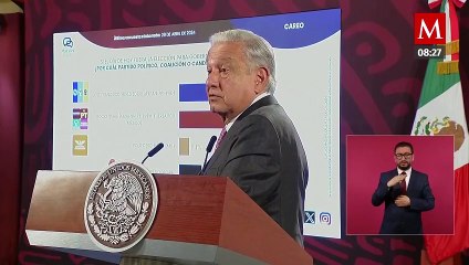 AMLO se mantiene a la espera del informe de gastos de la campaña de Xóchitl Gálvez