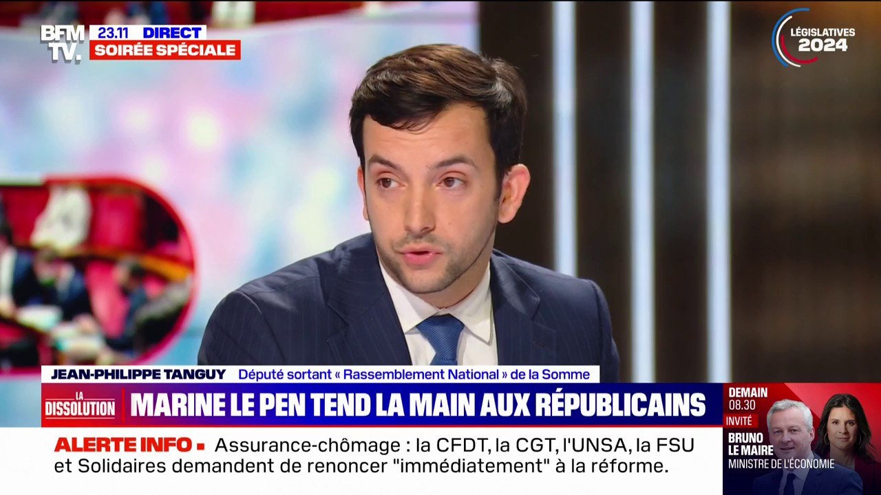 Jean-Philippe Tanguy: "Nous pouvons gagner l'Assemblée nationale"