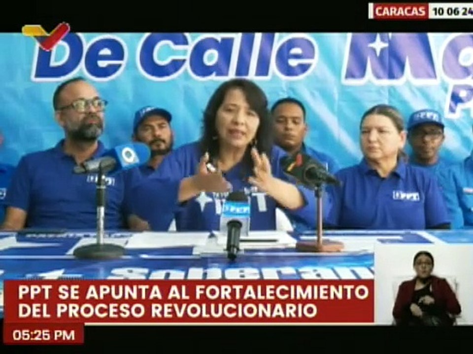 Caracas | PPT ratifica su compromiso con la patria y la Revolución Bolivariana