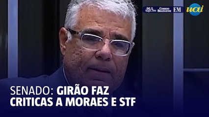 Senador Girão faz críticas contra o STF e Moraes: "Não posso ficar calado"
