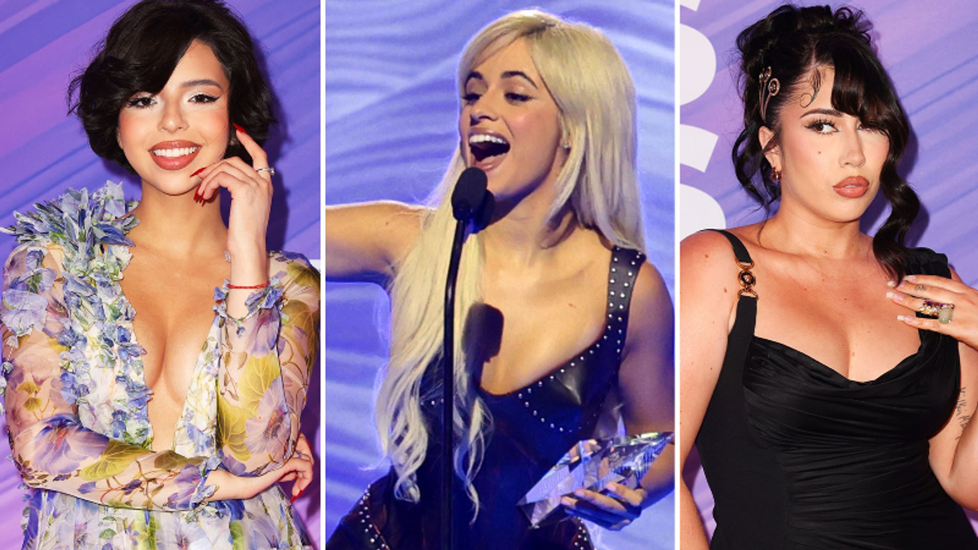 ⁣Ángela Aguilar, Camila Cabello & More Attend Latin Women In Music 2024 | Billboard News