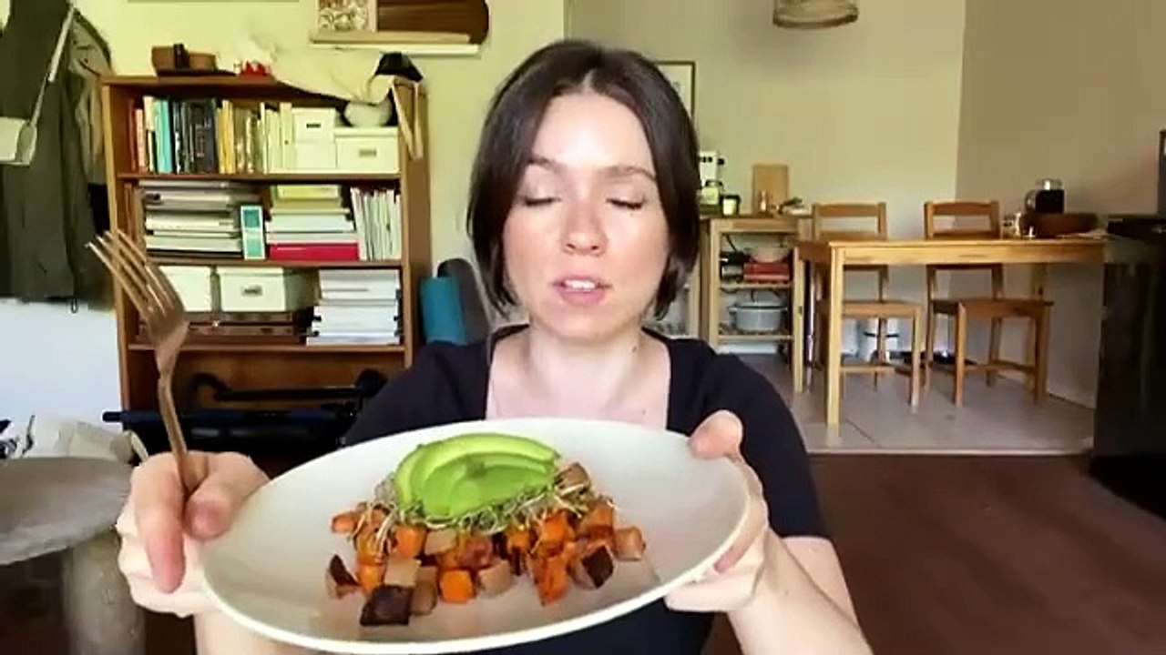 eating like kim for a day