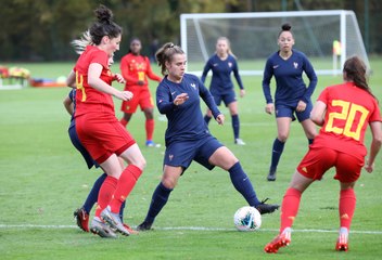France-Belgique U19 Fém., 1-2 et 2-2 : les buts