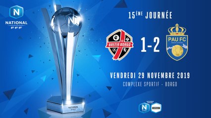 J15 | FC Bastia-Borgo - Pau FC (1-2)
