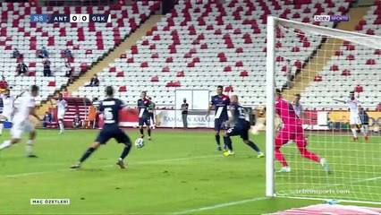 Fraport TAV Antalyaspor 2-0 Gençlerbirliği maç özeti