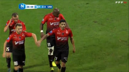 Ouverture du score pour l'USBO avec Youness AOULADZIAN !