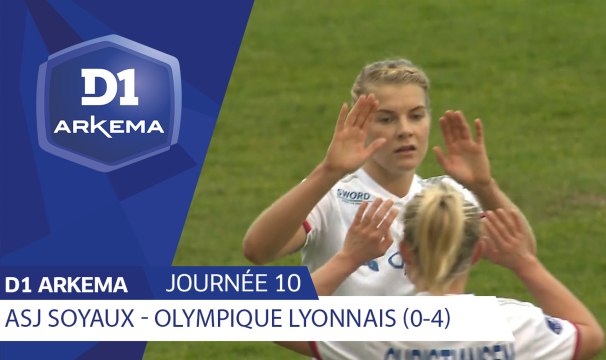 J10 | ASJ Soyaux Charente - Olympique Lyonnais (0-4)
