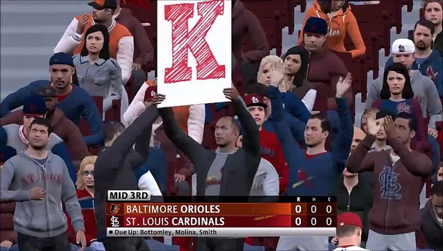 HOFBL Season 2: Orioles @ Cardinals (5/10) Jim Palmer throws 9 innings of 1 run ball.
