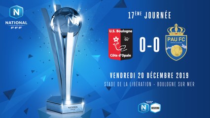 J17 | US Boulogne CO – Pau FC (0-0)