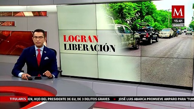 Liberan a cuatro secuestrados en Tabasco, entre ellos un líder de CTM; hay tres detenidos