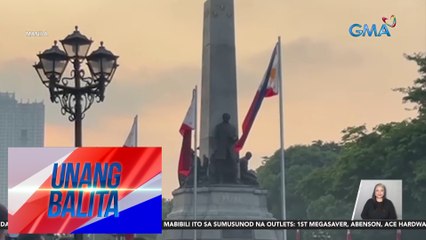 Flag raising at wreath laying ceremony sa Luneta, pangungunahan ni PBBM | Unang Balita