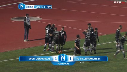 Lyon Duchère AS égalise avec Youssoupha N'DIAYE de la tête !