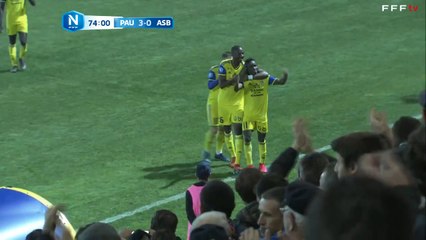 Pau FC mène 3 - 0 face à Béziers !