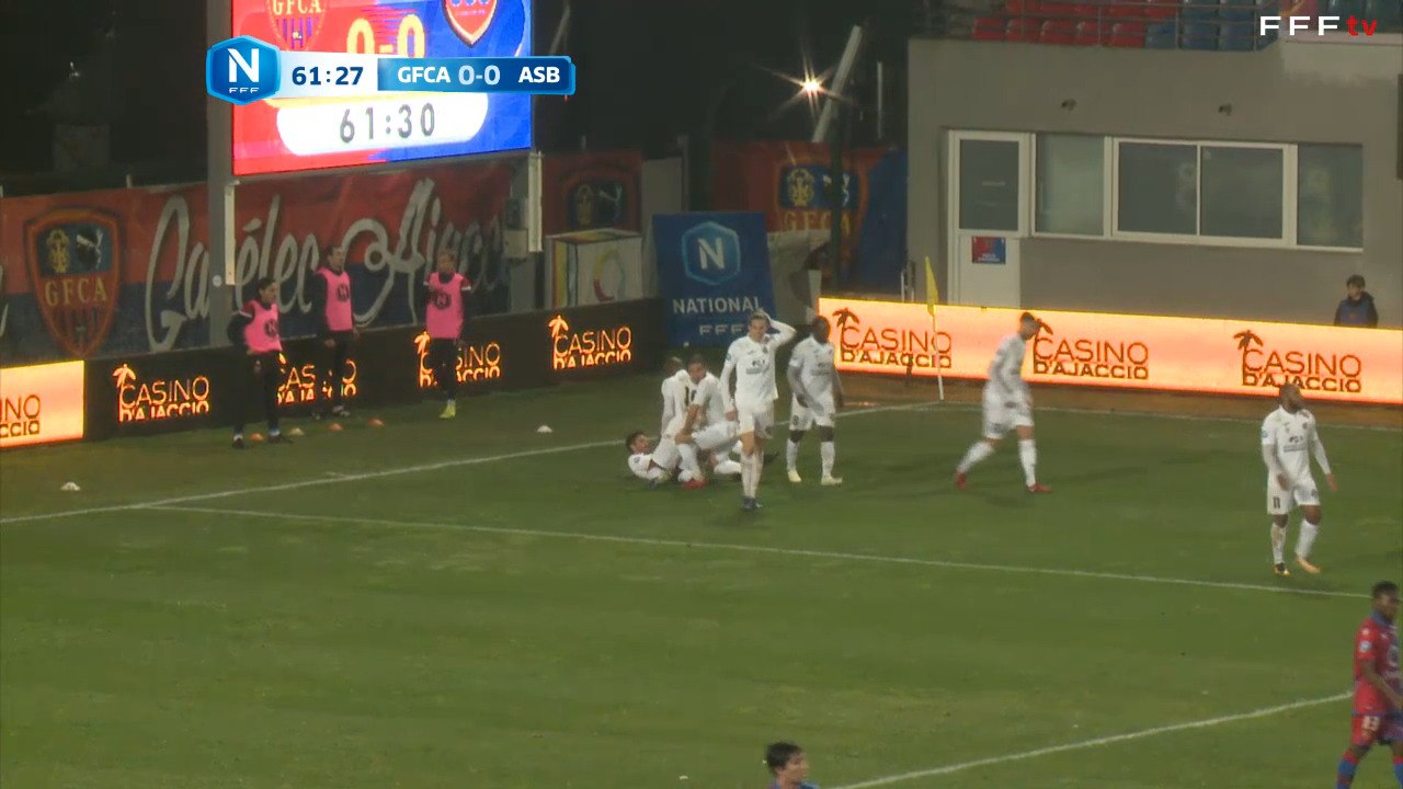 Béziers crée la sensation au Gazélec Ajaccio ! 0 - 1