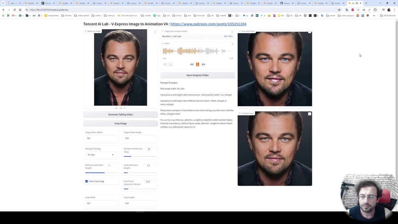 V-Express 1-Click AI Talking Avatar Generator - Like D-ID - Massed Compute, RunPod & Kaggle Guide