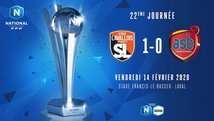 J22 | STADE LAVALLOIS - AS BÉZIERS (1-0)