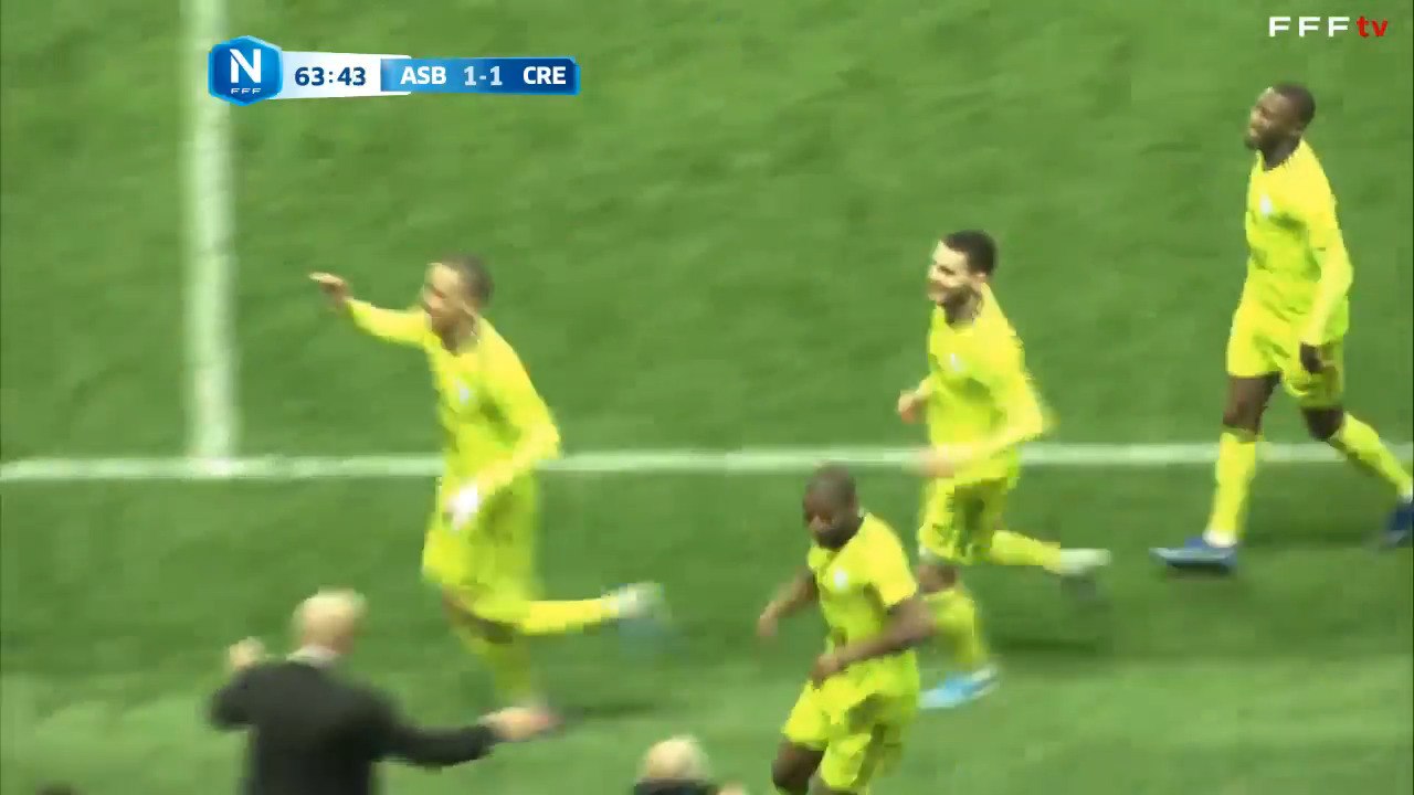 Creteil mène à Beziers ! 2 - 1