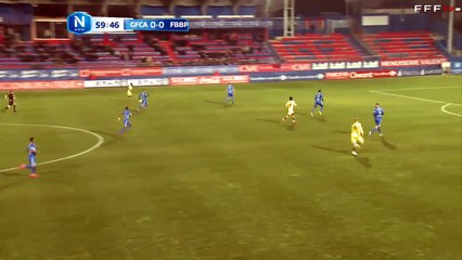 Gazélec Ajaccio ouvre le score avec David POLLET !