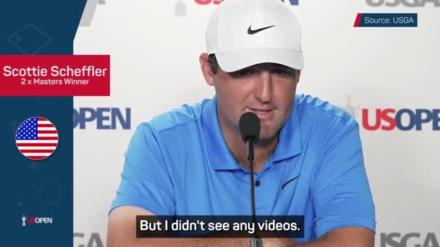 Scheffler responds to amateur golfer poking fun at his arrest