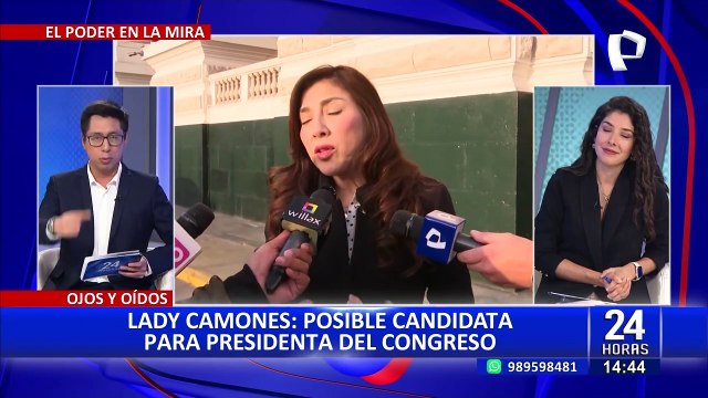 Alejandro Cavero: Lady Camones y Patricia Juárez serían buenas candidatas a la Mesa Directiva