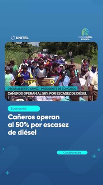 Cañeros operan al 50% por escasez de diésel